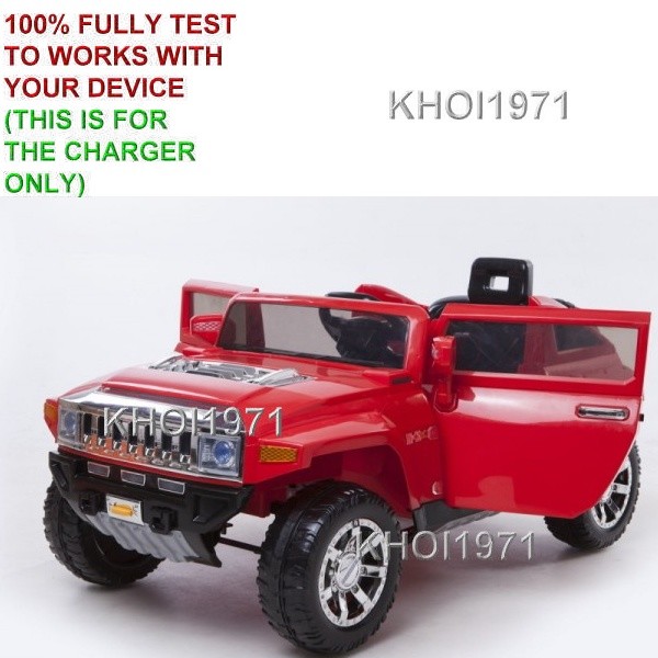 charger AC adapter 8=FT 0228 0229 National Products Kid Motorz HUMMER HX ride on