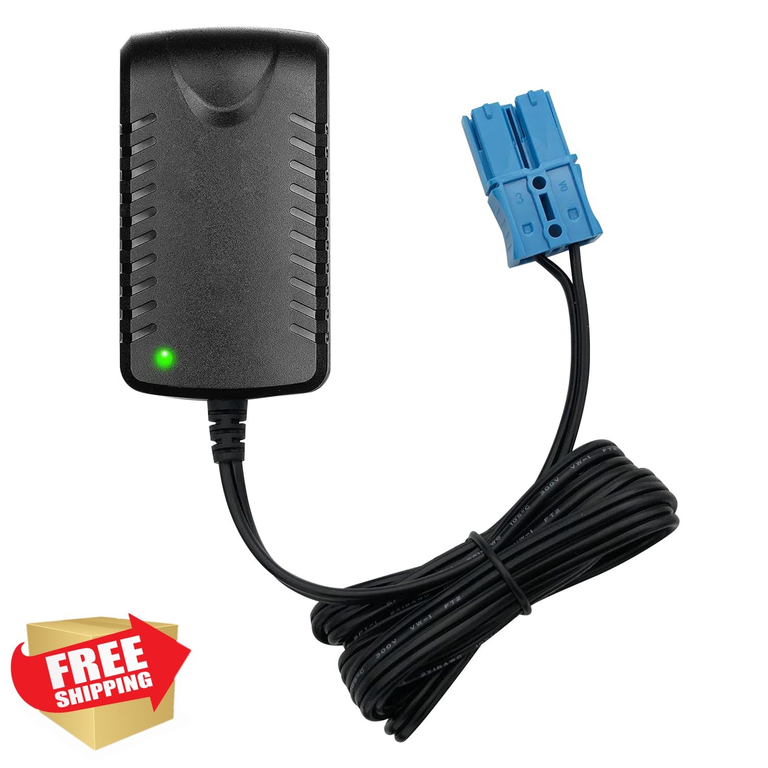 12V Battery Charger Kid Trax Ride On Car Dodge Ram Beetle Mini Mouse Blue Plug