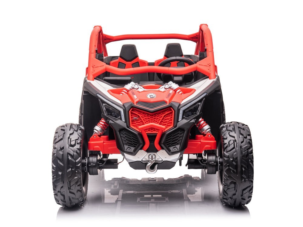 24V 4WD Can-Am Maverick Custom Edition Kids Ride-On UTV Car 2 Seat+ RC/Spare BTY