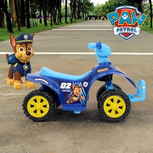 Kids 6V Ride-On Quad Toy – Safe Rechargeable Battery, Forward/Reverse, Ages 2-3