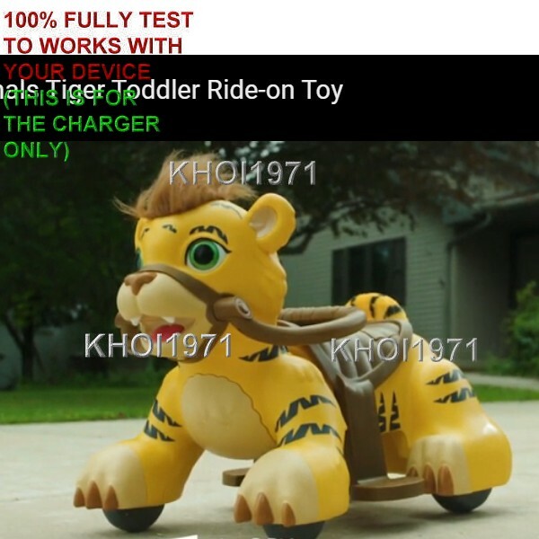 WALL charger AC adapter FOR KidTrax Rideamales Unicorn Play ride on 6V-BATTERY