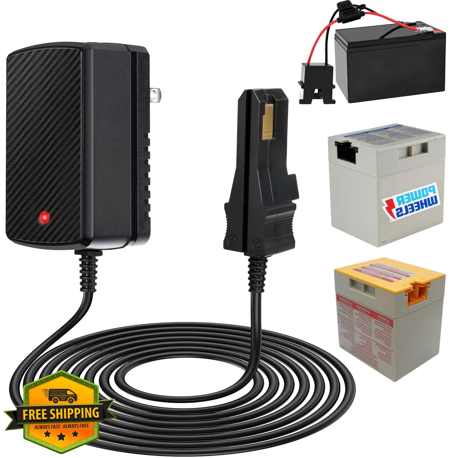 venshun 12V Power Wheels Battery Charger
