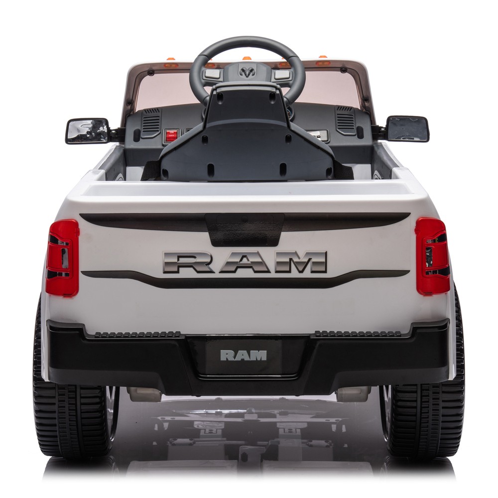 12V Kids Ride on Car Licensed RAM 2500 Electric Truck with Remote for Kids 3-5