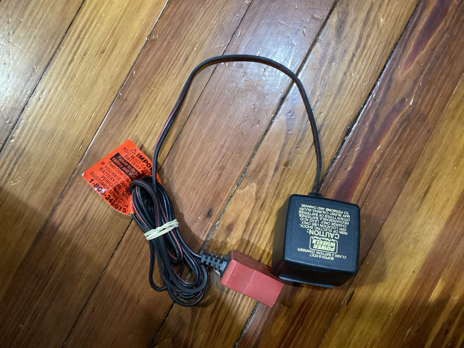 FISHER PRICE OEM POWER WHEELS 6 Volt 6V Class 2 Battery Charger BC/120/61200