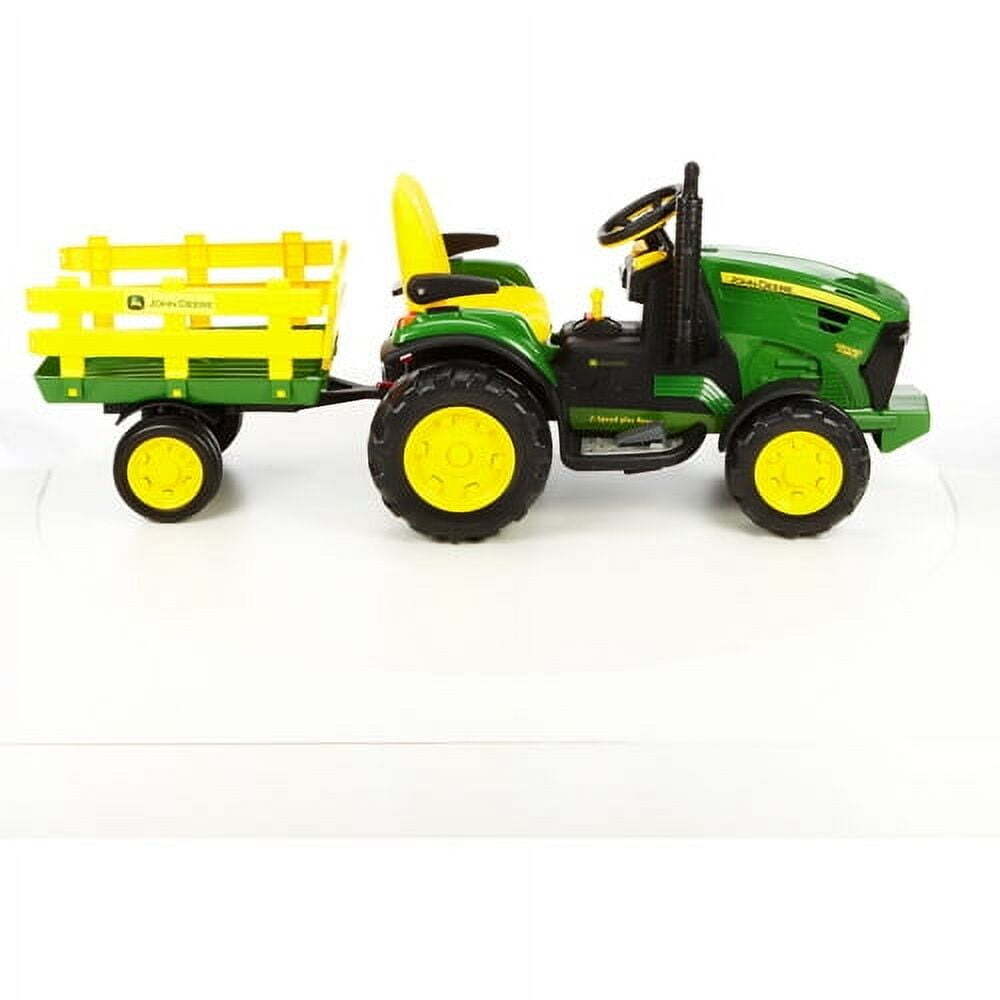 Ground Force Tractor 12 Volt Ride On for a Child Ages 3-7 Adjustable Seat 85 Lbs