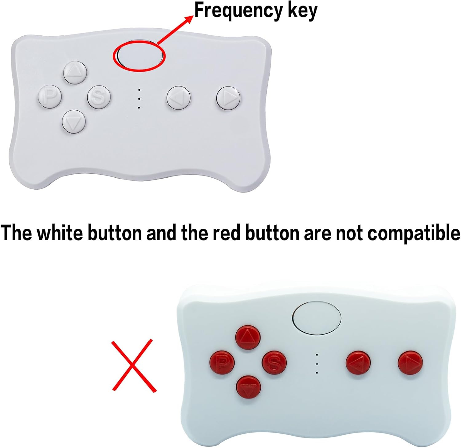 Weelye TX1 Remote Control Compatible with RX23 12V Receivers 2.4Ghz Bluetooth Re