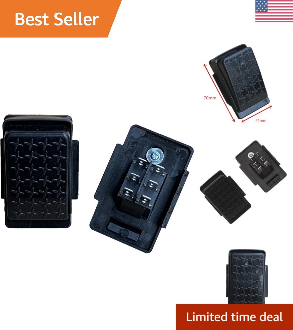 Children’s Electric Car 6-Pin Foot Pedal Switch – Safe and Durable Replacement