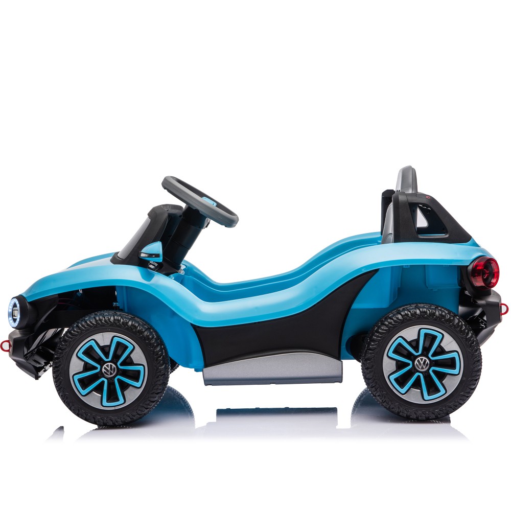 Ride-On Electric Car for Kids w/ RC, Music, Headlights – Ages 3-5