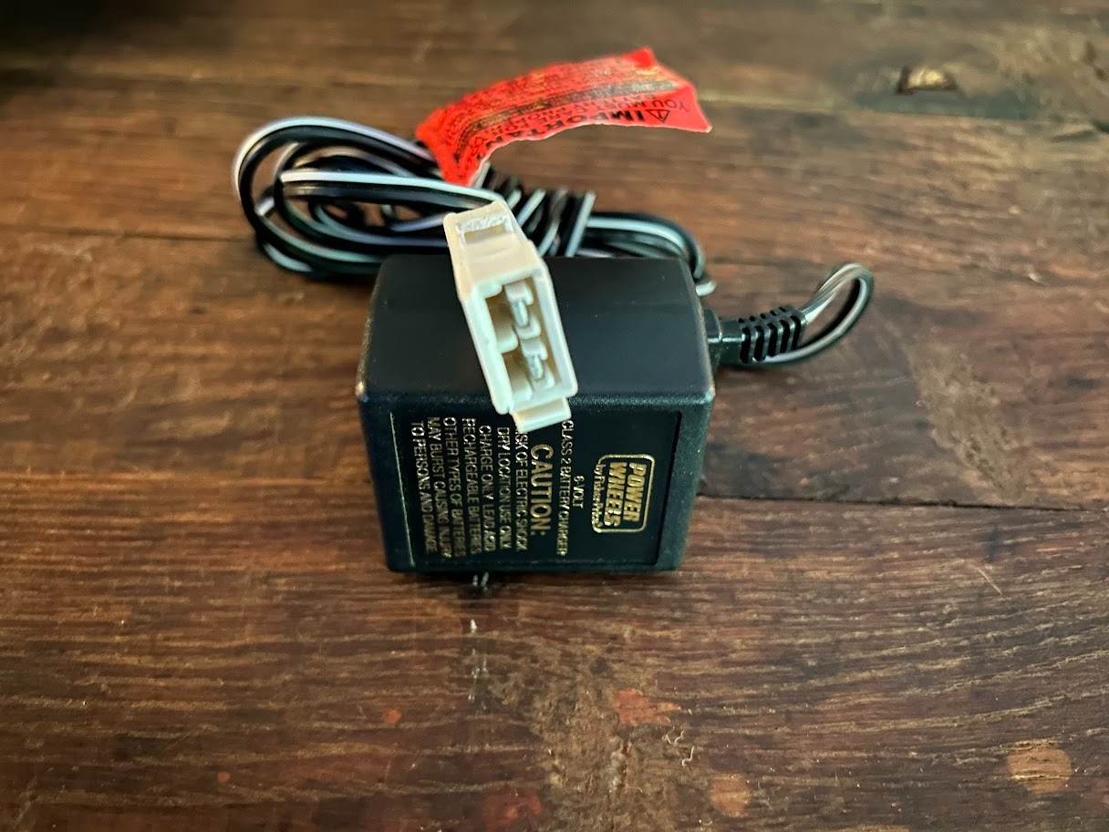 New Power Wheels 6-Volt Battery Charger 00801-0975 Model C-6080