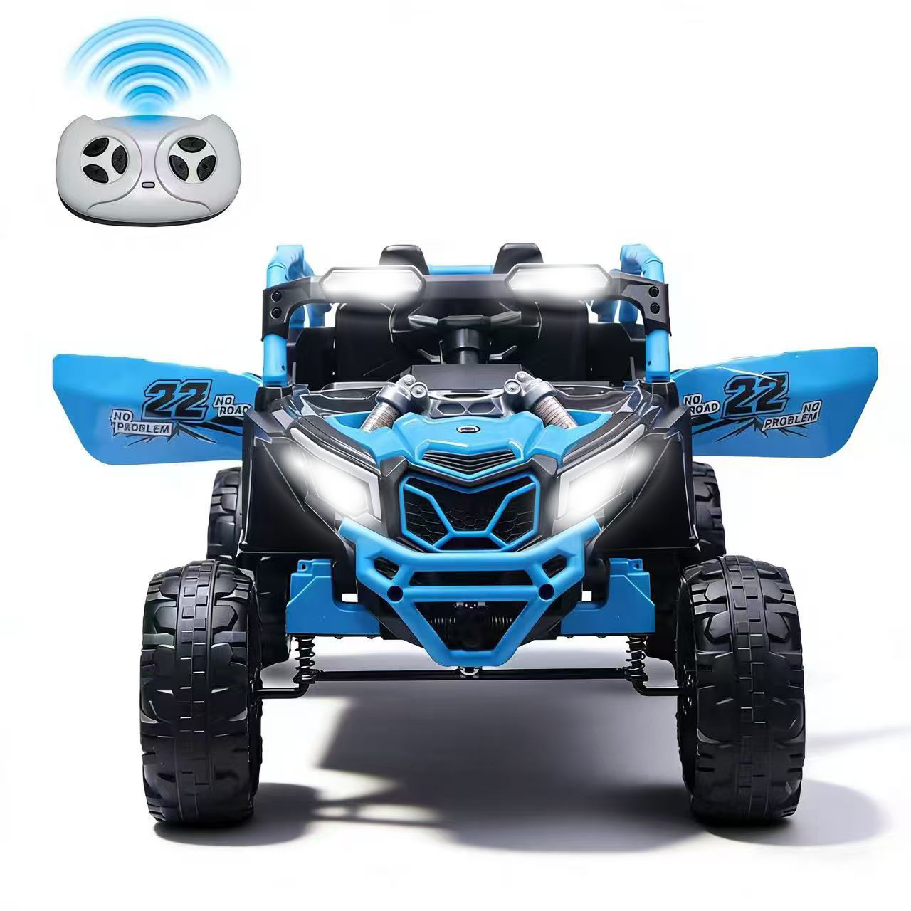 24V Ride on UTV Car for Kids Electric Truckk Toy 2WD Off-Road Quad Car 2 Seater