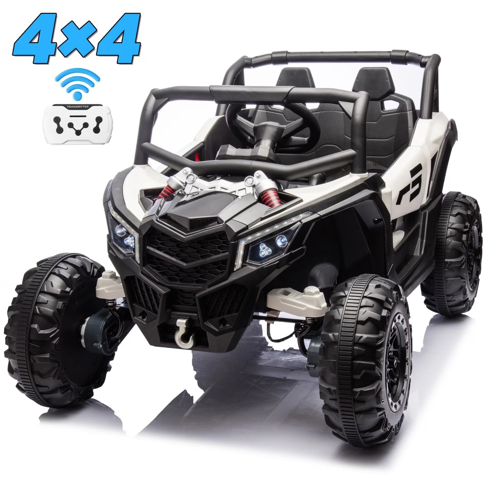 joyracer 24V Ride On Car for Kids W/Remote Control, Battery Powered Off