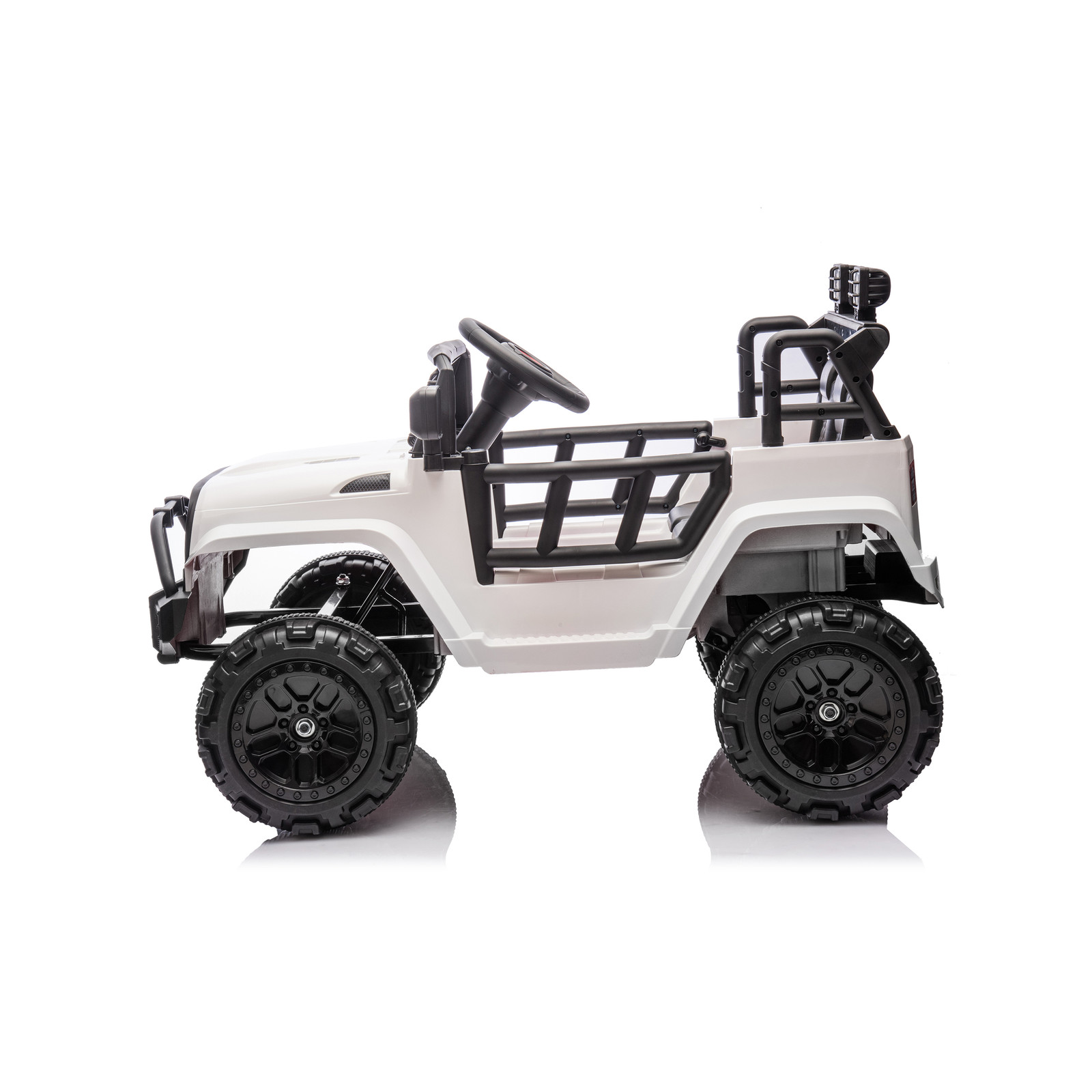 12V Freddo Ranger 4×4 Kids Ride On Truck Electric Toy Car RC Rem Control White