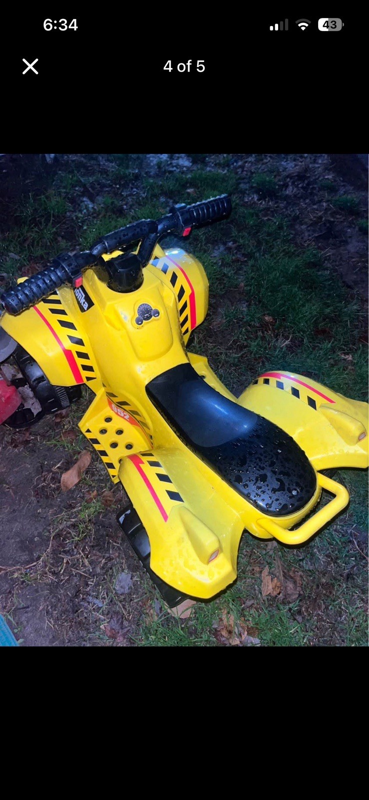 Toddler Four Wheeler