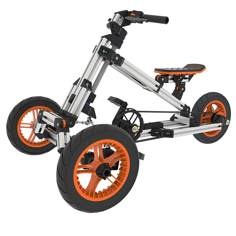 20 in 1 Construction Kit Kids Go Kart Set Sit/Stand Scooter for Kid 1 to 8