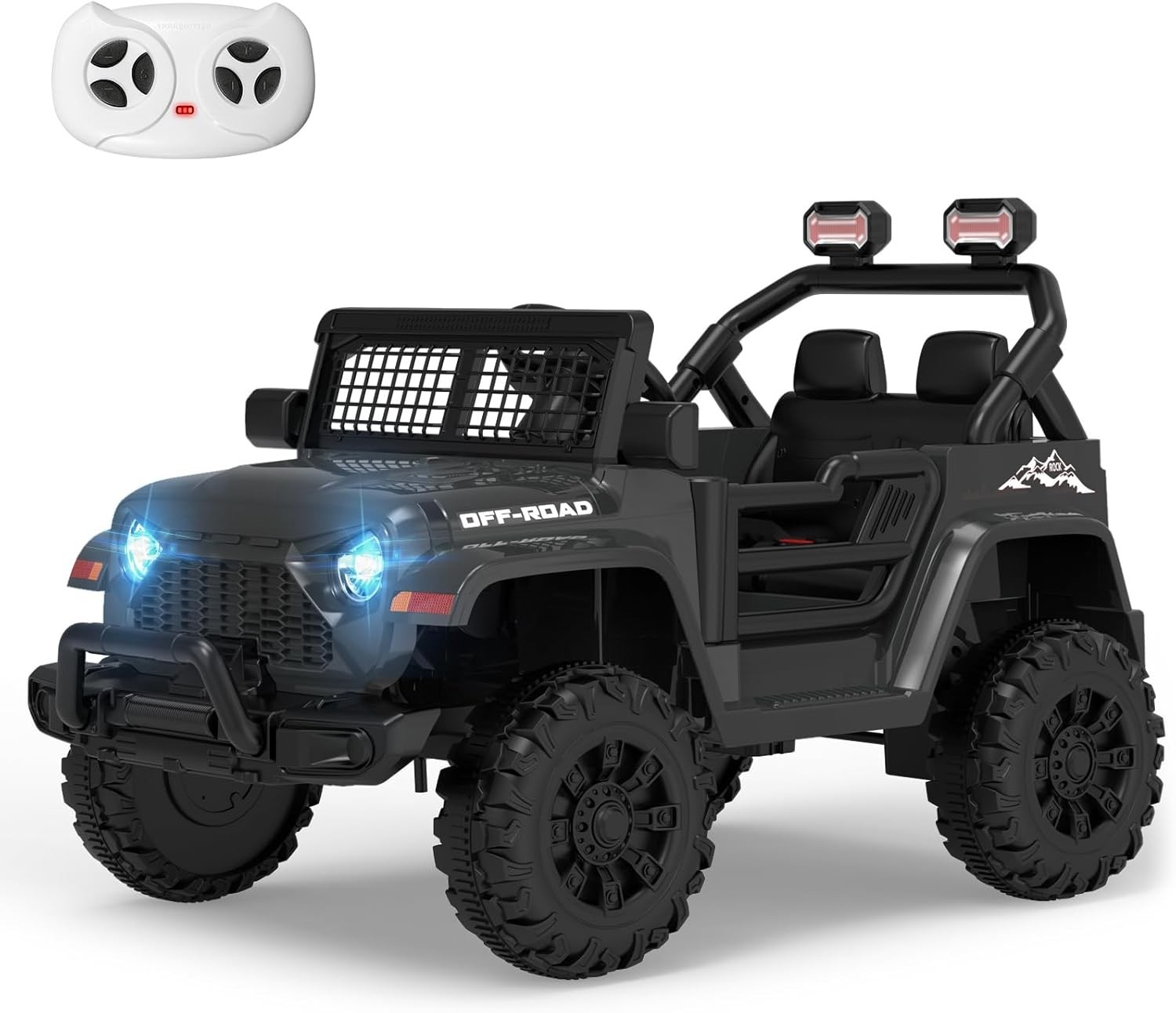 Carro Electrico Para Niños Coche Montable De Jugar Manejar Con Control Remoto..