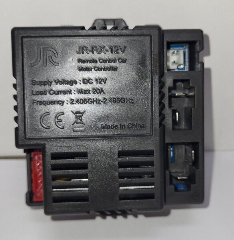 B Socket JR-RX-12V Receiver Match 2.4Ghz 7 Pin Red Plug