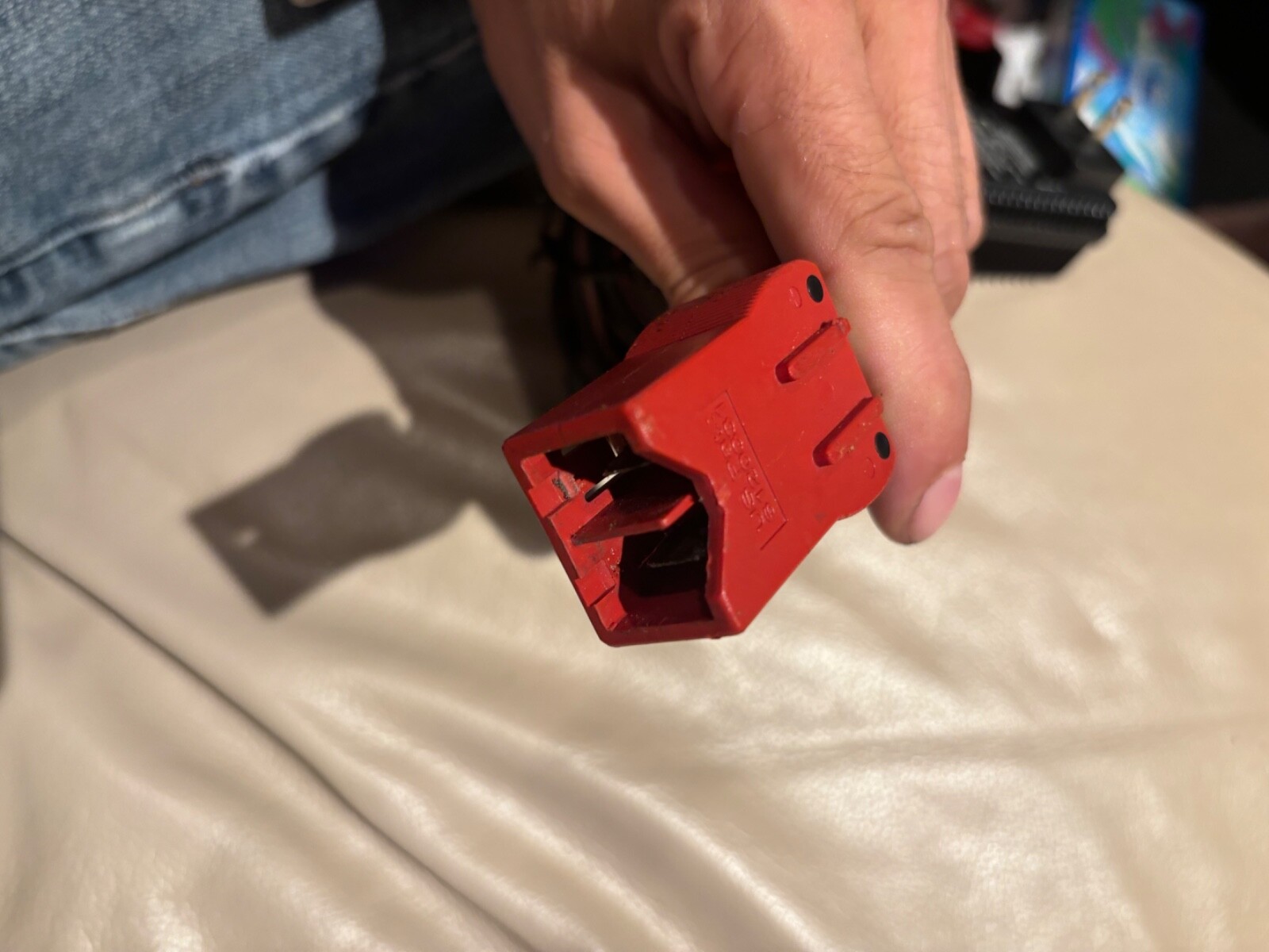 Power Wheels 6 Volt Charger 00801-0712 RED 6v Battery Genuine Fisher Price