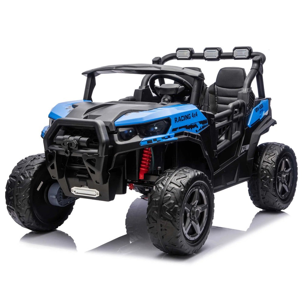 24V 4WD KIDS RIDE ON ELECTRIC UTV CAR 480W 4X POWERFUL MOTORS,2 SEATER LIGHTS+RC