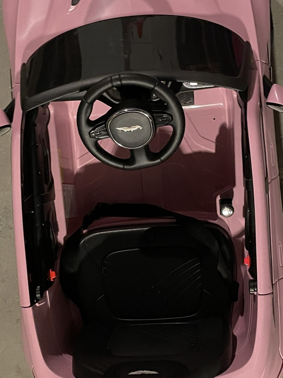 Pink Aston Martin Ride On Toy!