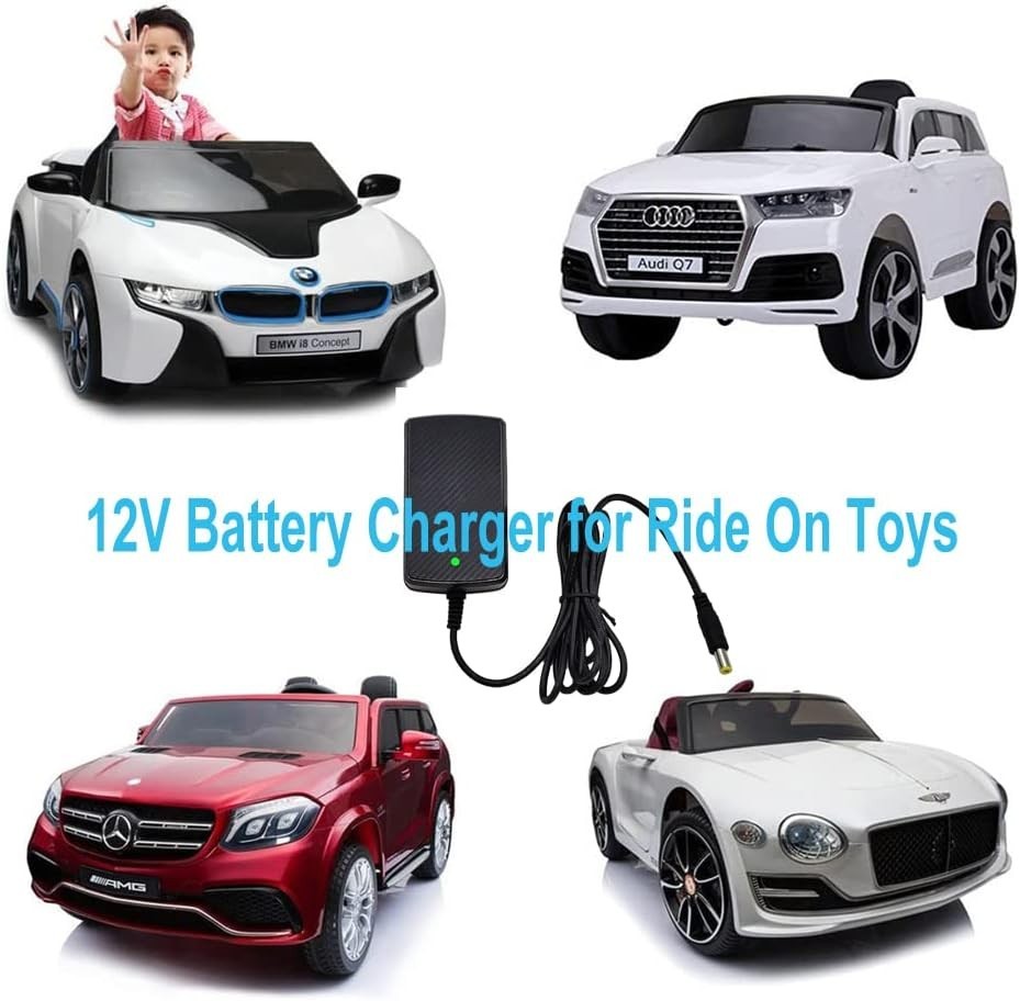 12V Battery Charger for Ride On Toys Car, 12 Volt Kids Battery Class 2 Power …