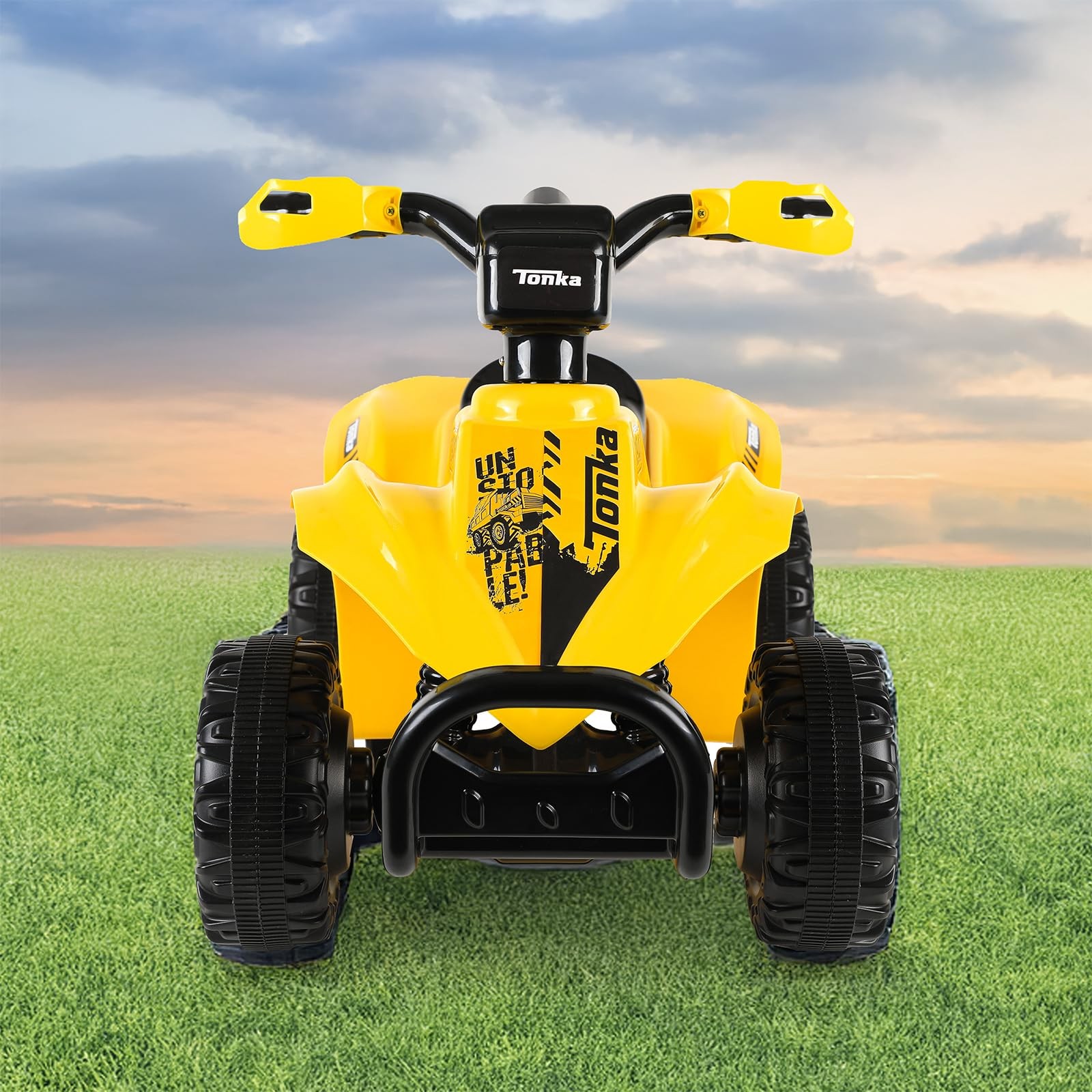 Tonka – 6V ATV Quad for Kids, Powerful and Safe Ride-On Toy with Rechargeable…