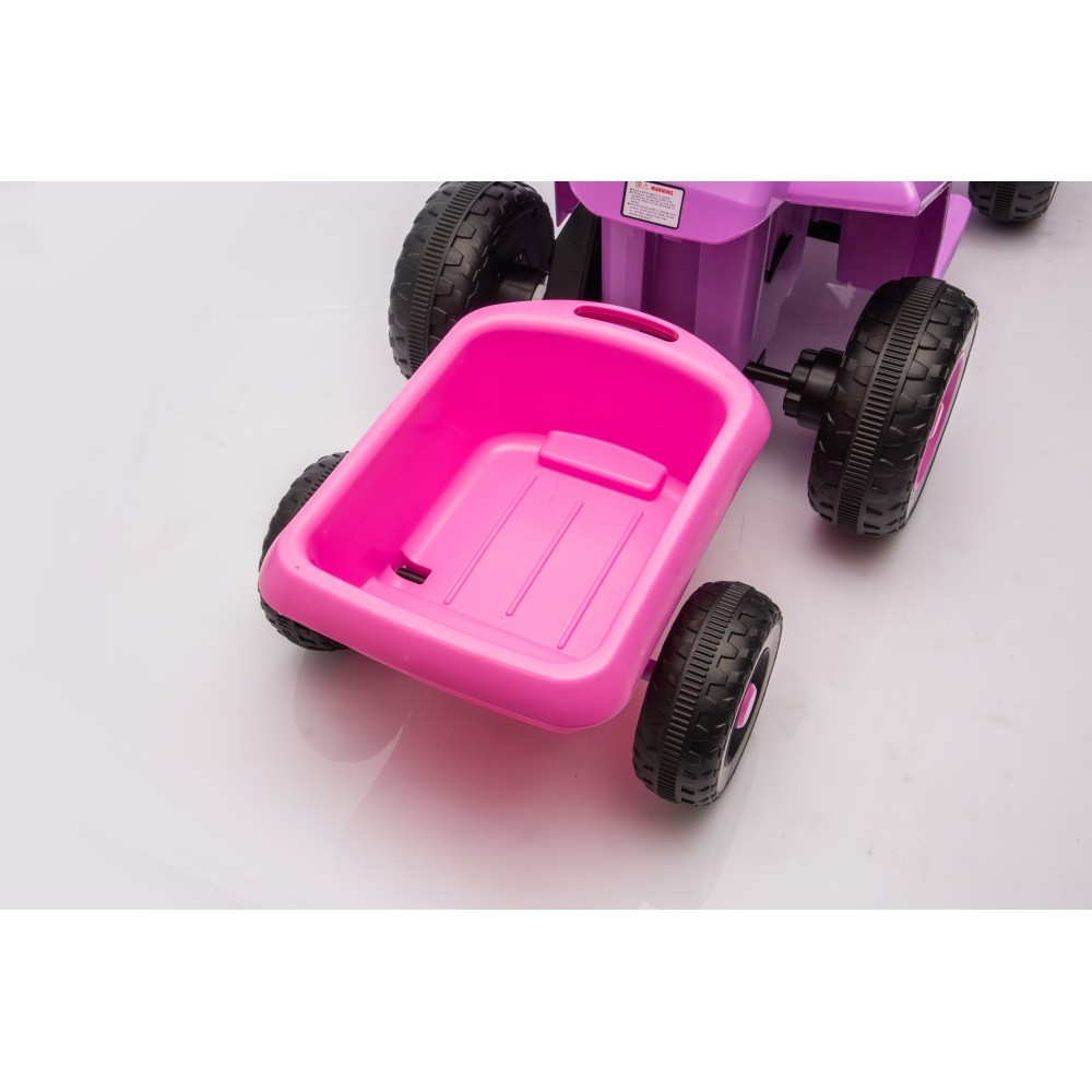 Electric Ride on ATV 4 Wheeler Battery Powered Quad Car Toy for Kids Toddler 3-6