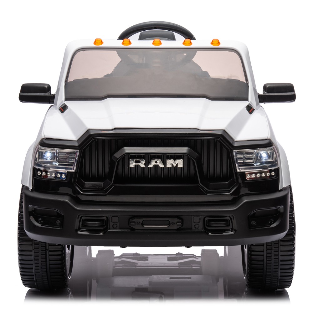 12V Kids Ride on Car Licensed RAM 2500 Electric Truck with Remote for Kids 3-5