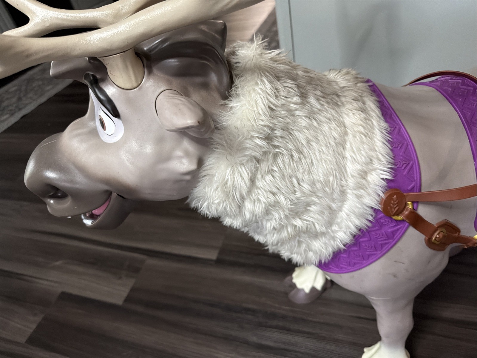 Disney Frozen 2 My Size Playdate Sven Reindeer Ride On Toy with Sounds Life-Size