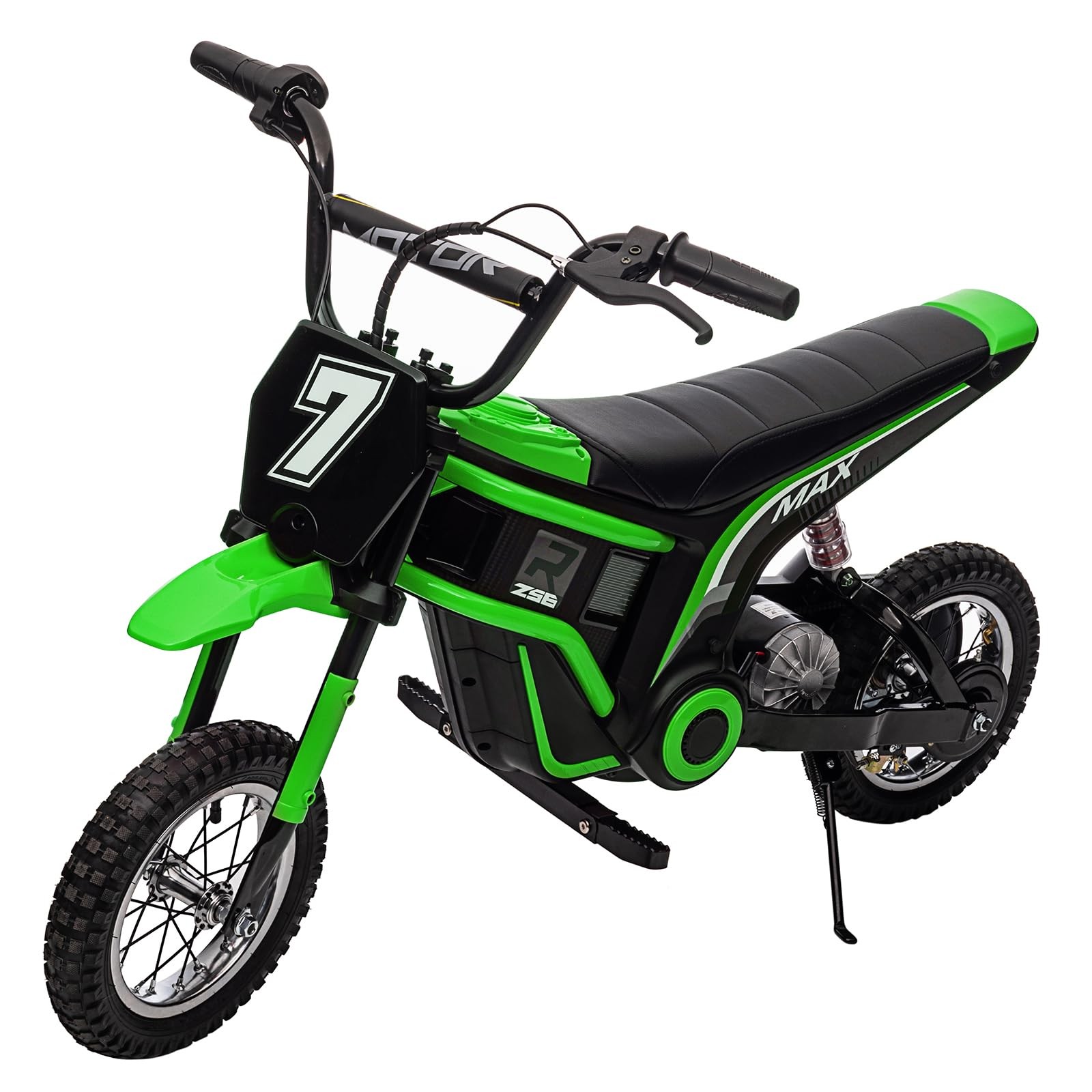 24V 350W Electric Dirt Bike for Kids – 3-Speed, 14.29MPH, ASTM-Certified Safety