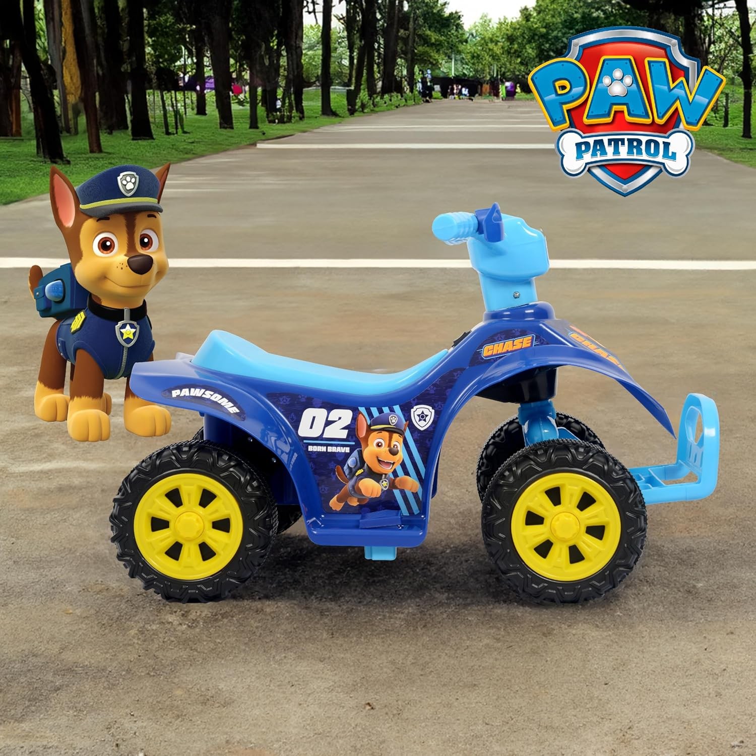 Kids 6V Ride On Quad Paw Patrol Chase Ages 2-3