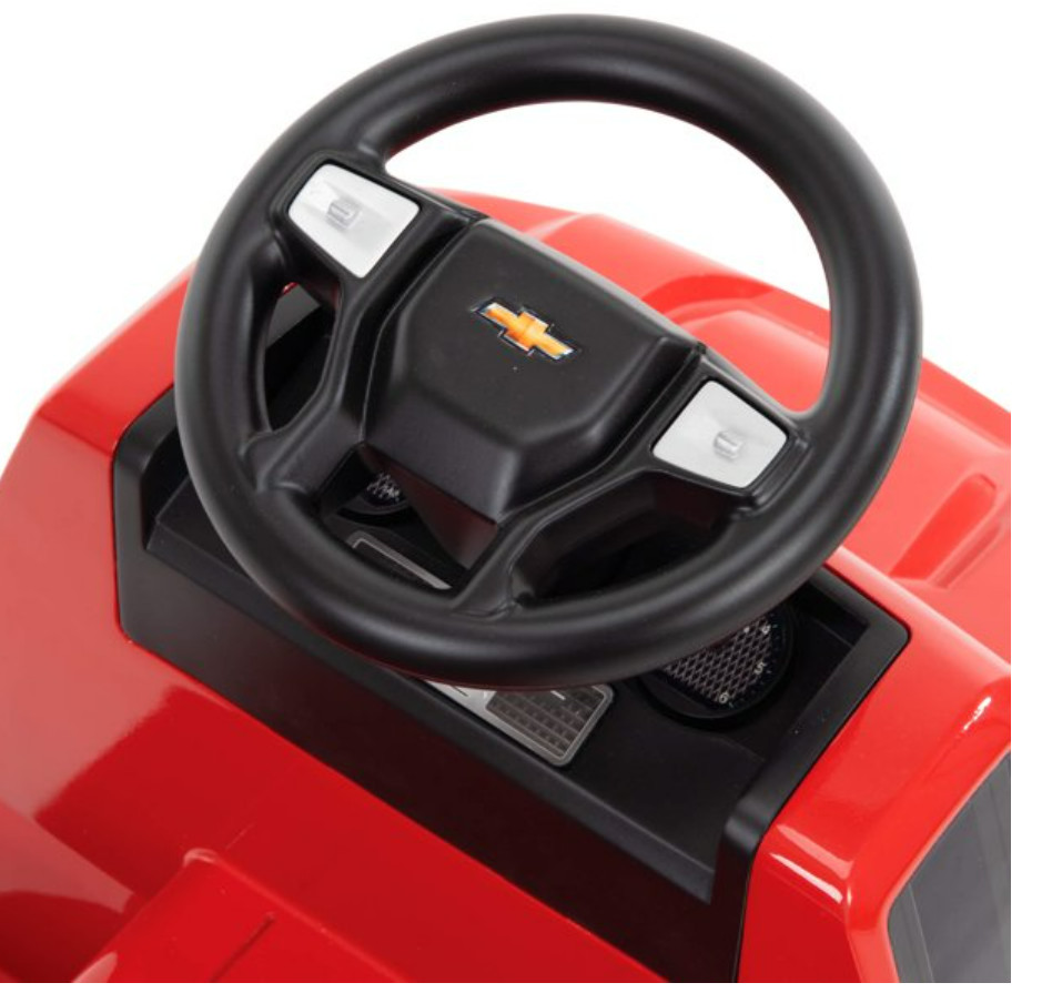 Huffy 6V Chevy Silverado Truck Ride-on Quad for Kids, Red