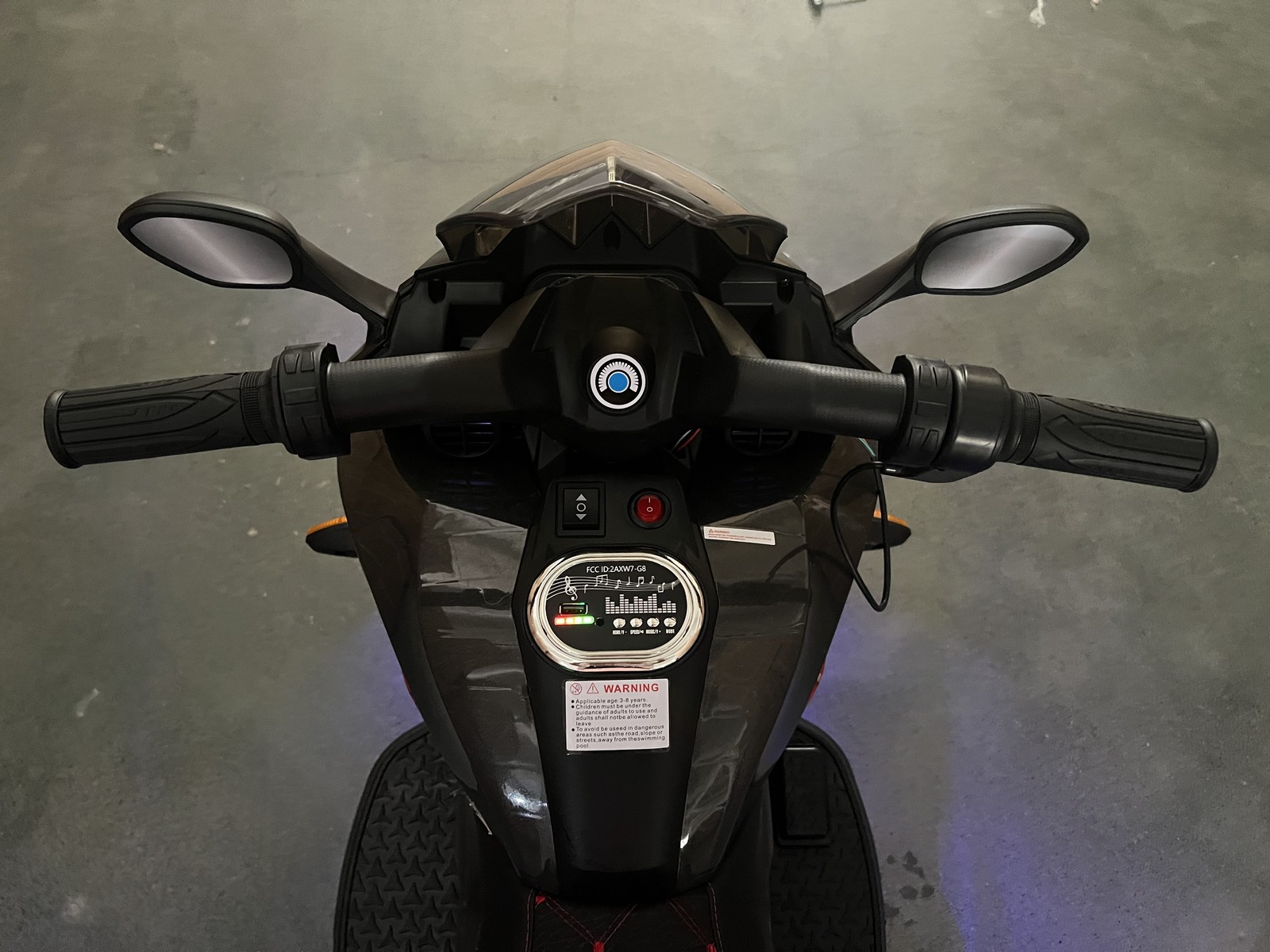Electric Motorcycle 12V Kids Toys Motorcycle Kids for 3-6 Years Boys Girls NEW