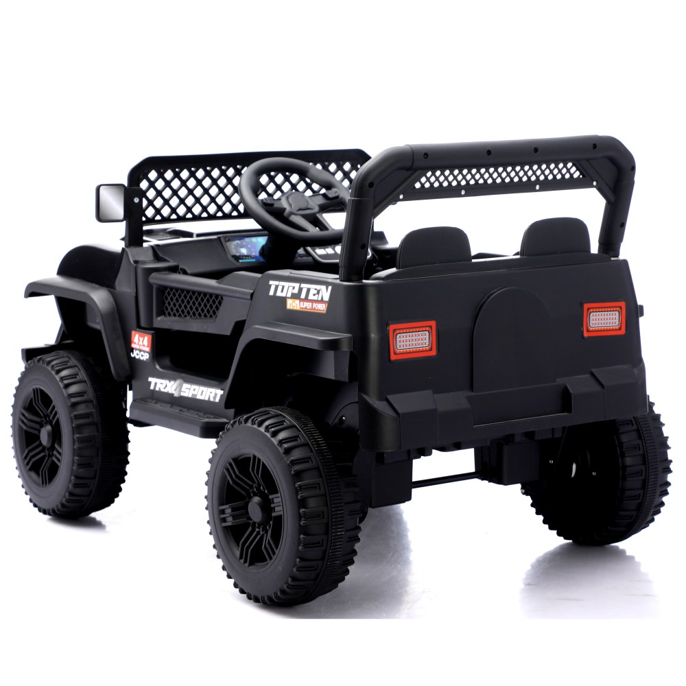 Remote & Manual Ride On Car for Kids w/ Swing, Music, Seat Belt 3-6 Years Gift