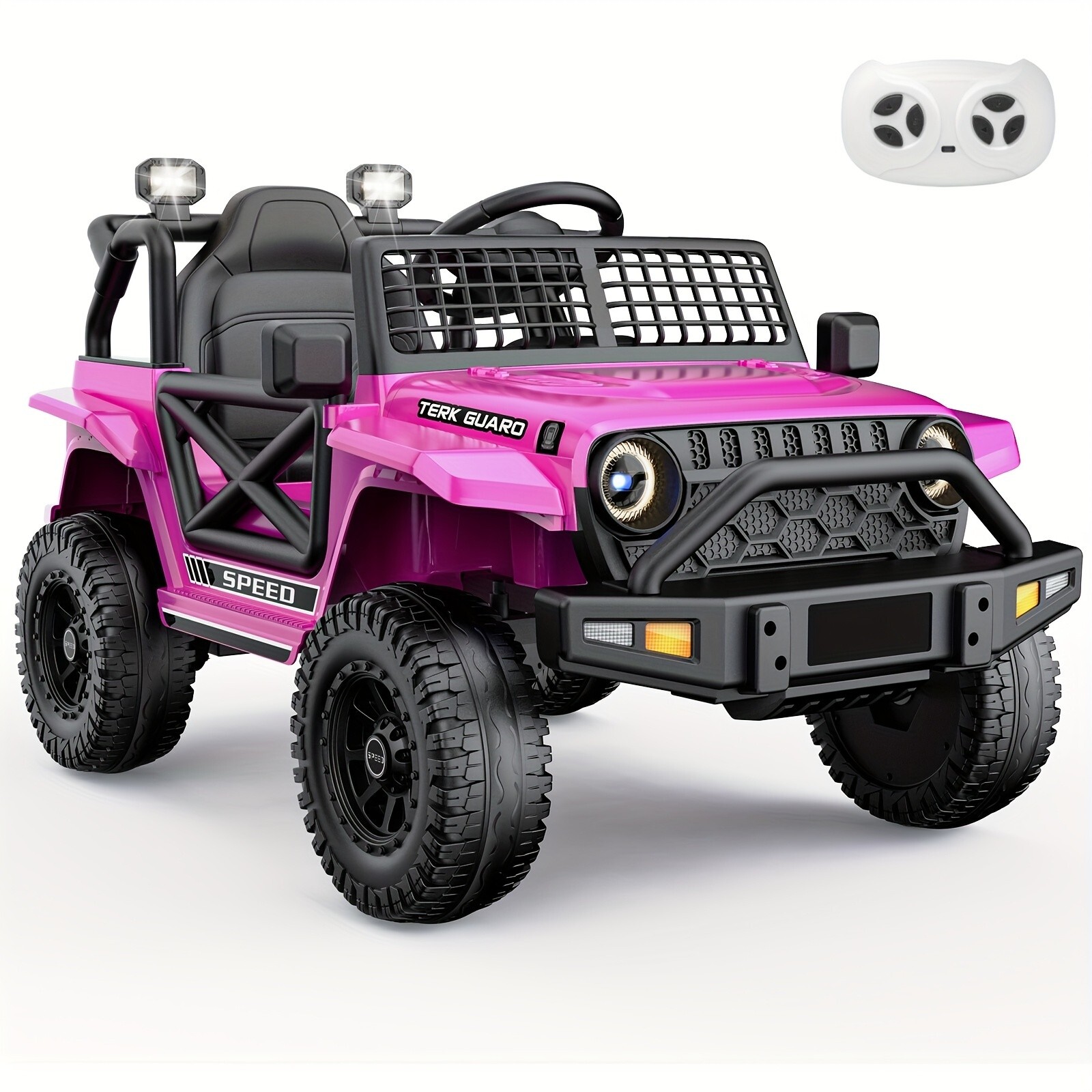 12V Kids Ride on Toy Electric Car Battery Power Wheel Jeep w/Remote Control LED