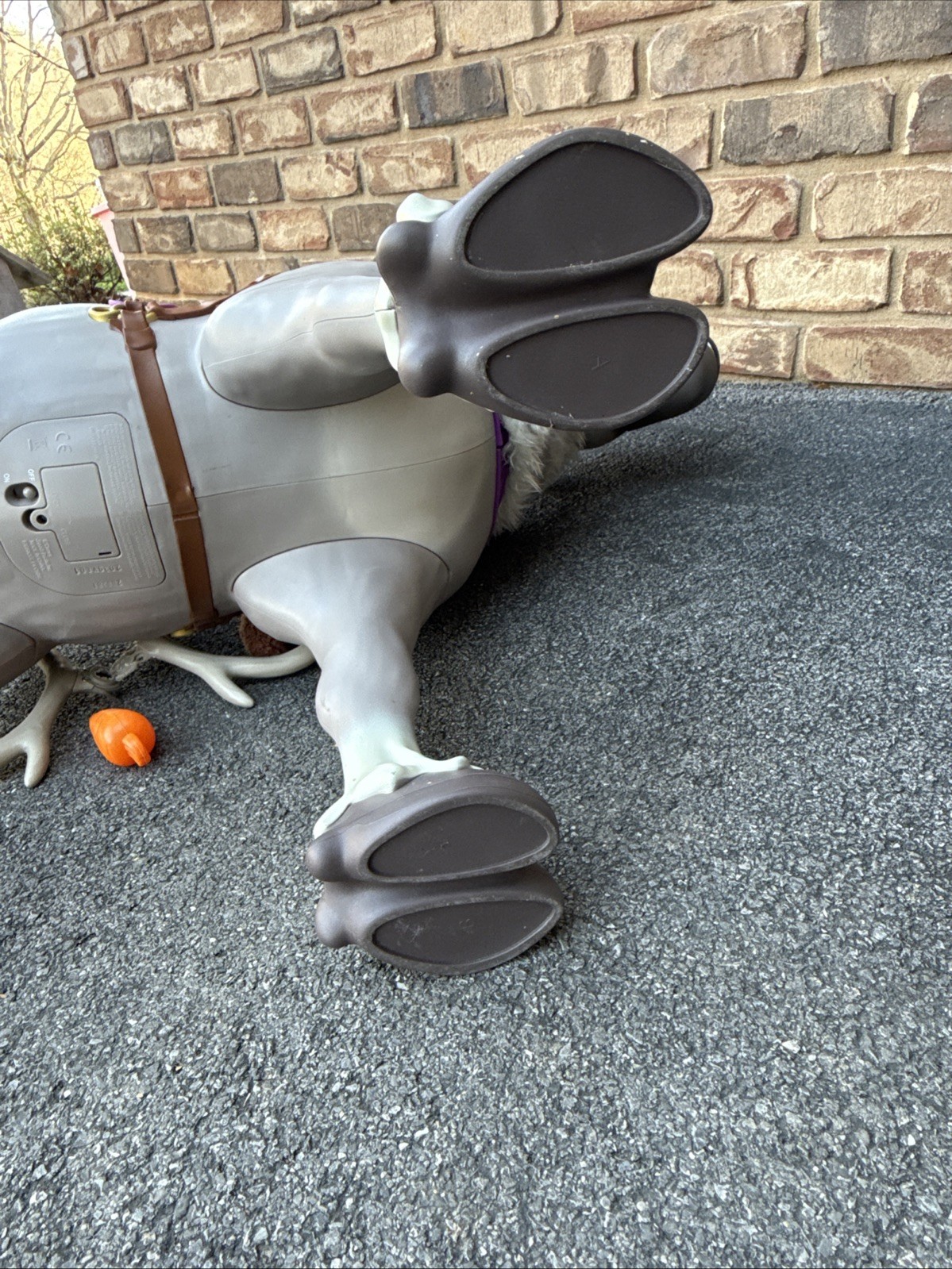 Disney Frozen 2 Playdate Sven Ride-On Reindeer Child Size Toy with Sounds