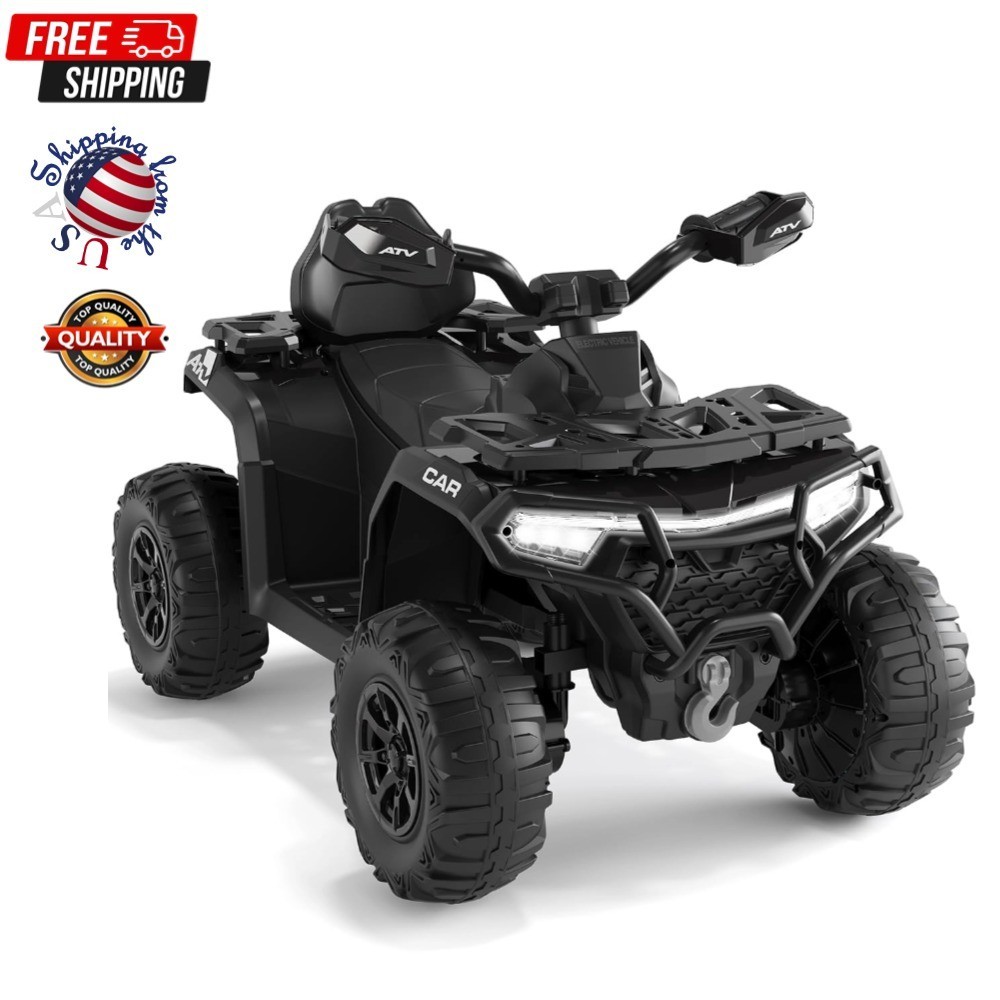12V Kids Ride on Toy Electric Car Wheel Battery Power Jeep w/Remote Control LED