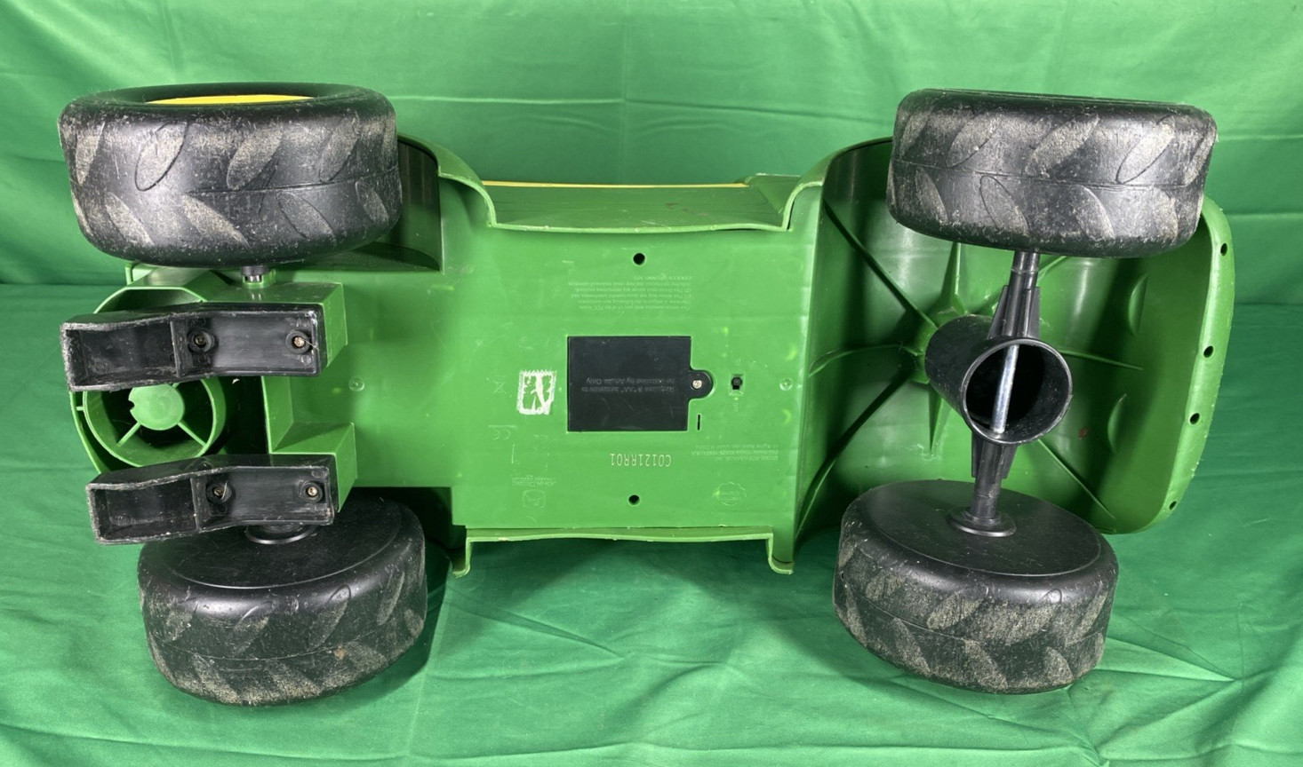 John Deere Kids Ride-On Tractor Push Wheel 3 in 1 Children Riding Toy w Sounds