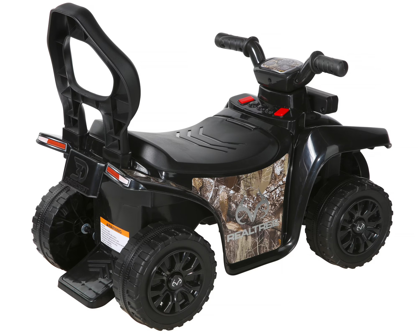 Kids Ride On Toy ATV Off-Road Vehicle Realtree Camouflage LED Front Lights