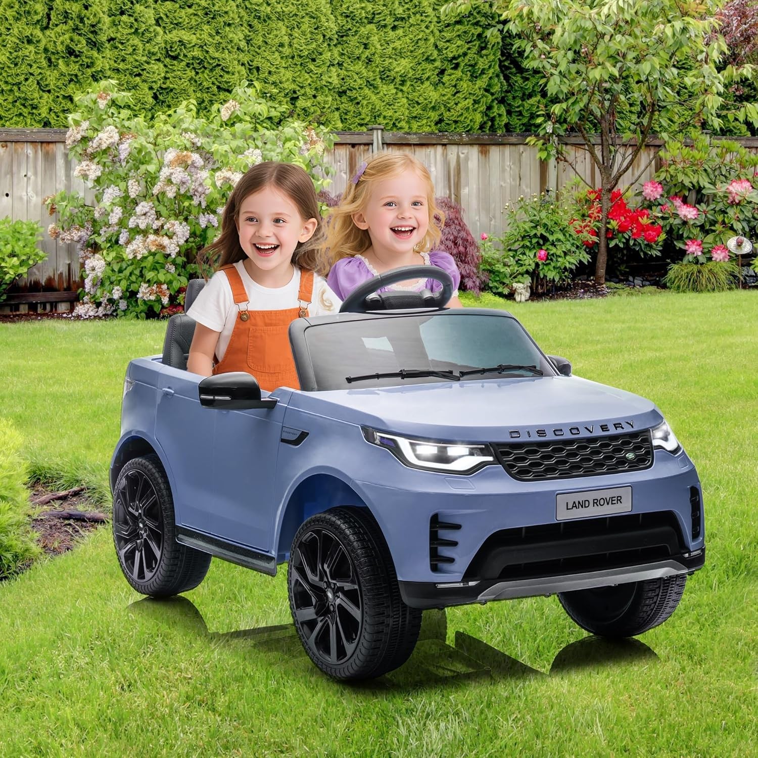 Licensed Land Rover 12V 2-Seater Ride-On Car W/ Parent Remote Control Multicolor