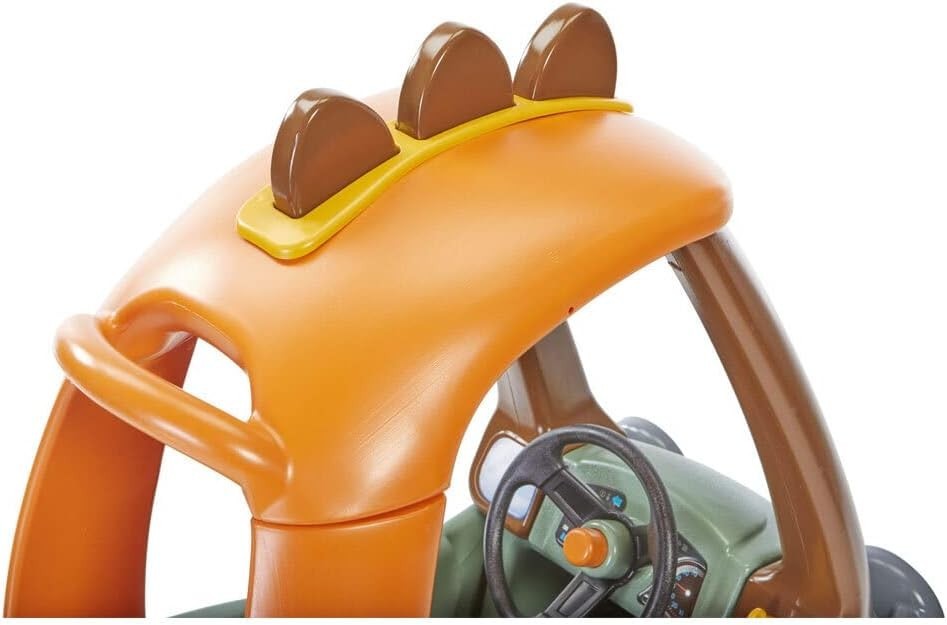 T-Rex Cozy Coupe Ride-On Car for Kids – Large Multicolor Fun & Adventure