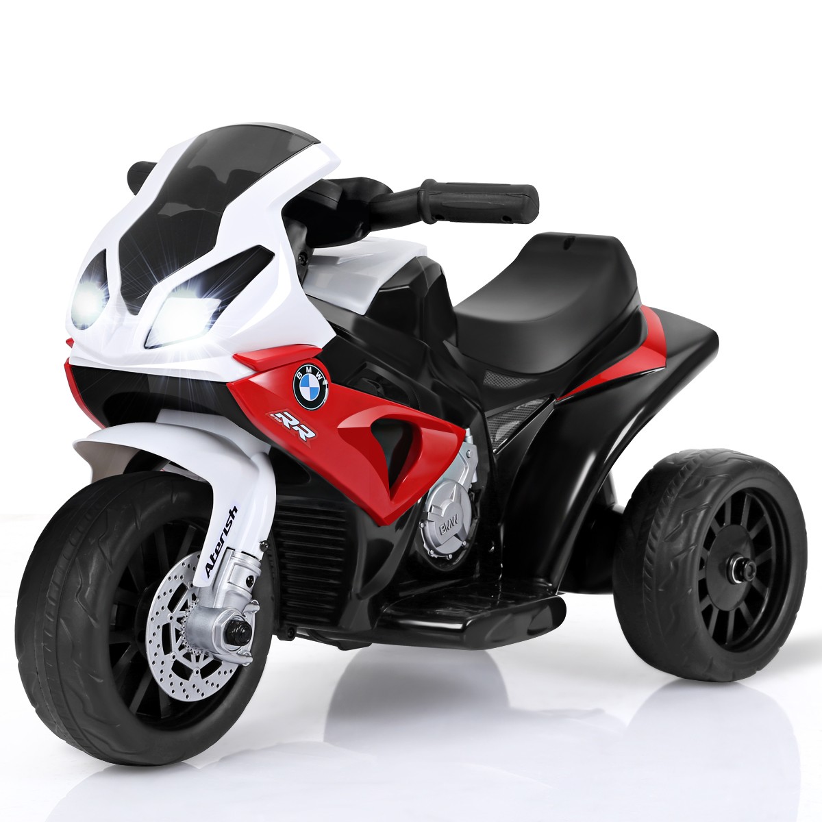 Kids Ride On Motorcycle BMW Licensed 6V Electric 3 Wheels Bicycle w/ Music&Light