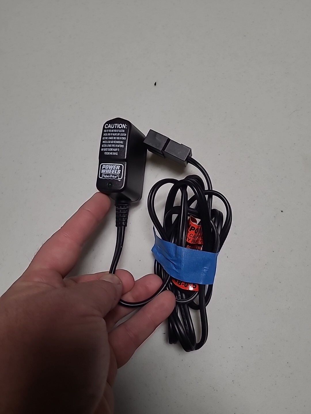 Fisher Price Power Wheels 6v 400ma Battery Charger Cord Cable Model 00801-1483