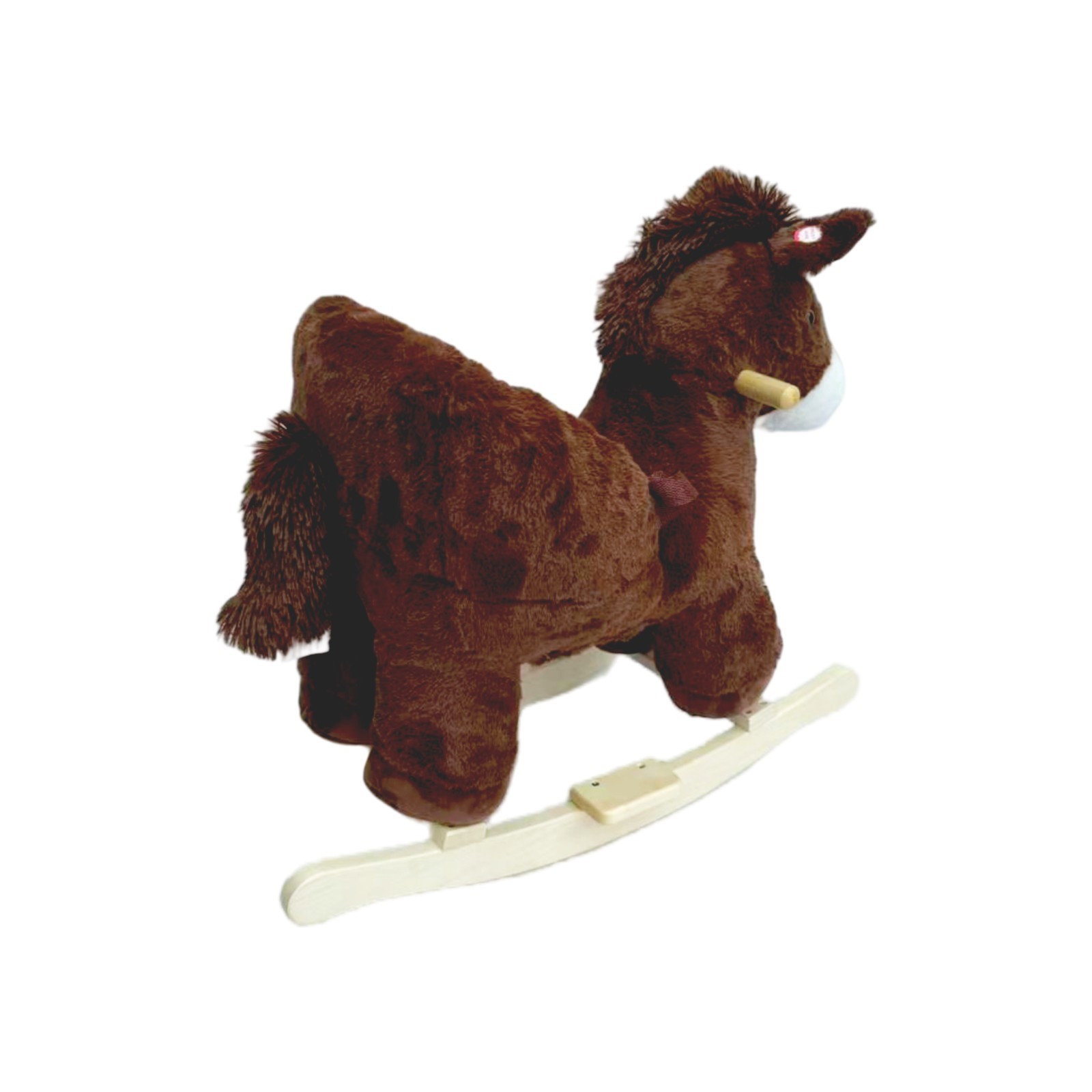 Kids Ride-On Rocking Toy with Lullaby Song Animal Rocking for for Toddlers