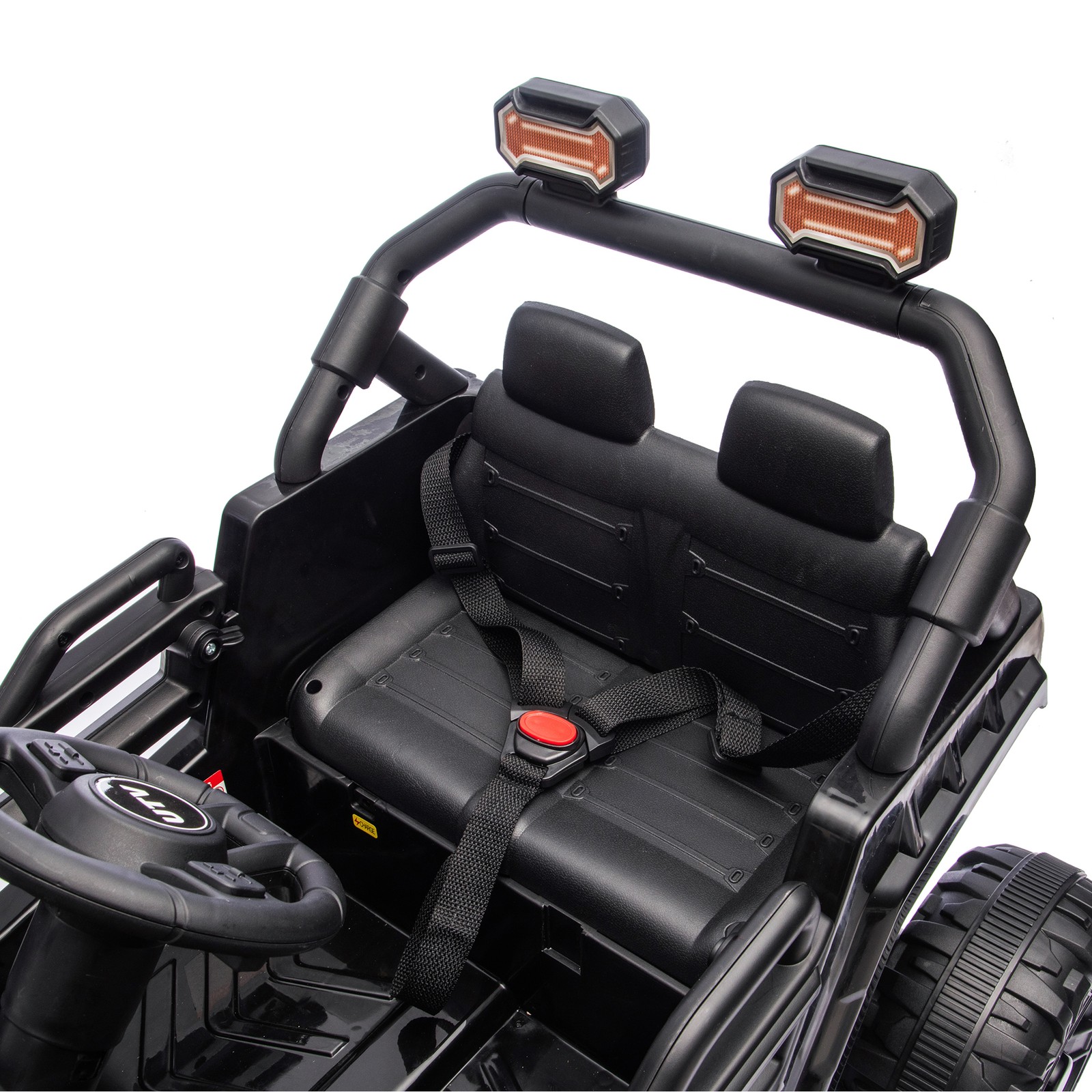 12V Kids UTV, 2.4G Remote, 4-Wheel Suspension, Anti-Slip Wheels, Ages 3-5