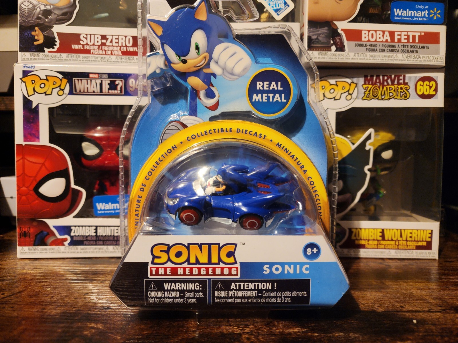 NKOK Sonic & Sega All-Stars Racing Diecast Collectable Car Sonic The Hedgehog
