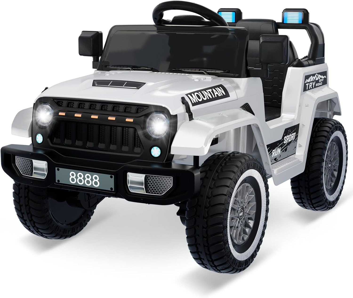 12V Kids Ride on Truck Car, Battery Powered Electric Vehicle Toy W/Parent Remote