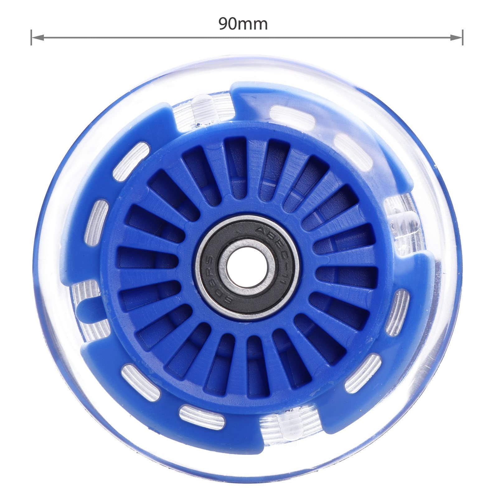 90mm Wiggle Car Polyurethane Wheels Set Upgrades for PlasmaCar Ride-on Toys W…