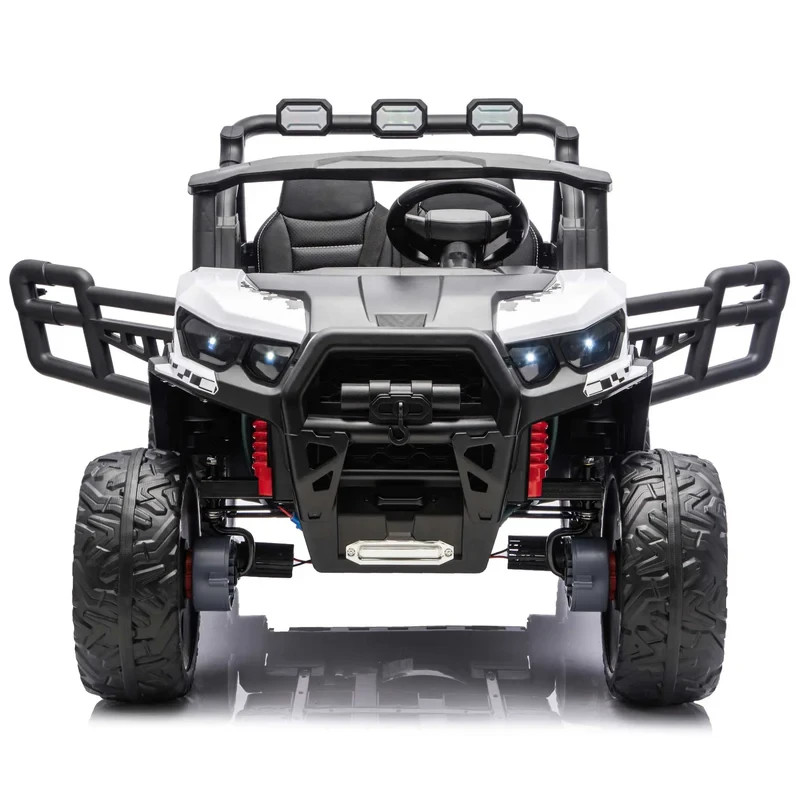 24V 4WD KIDS RIDE ON ELECTRIC UTV CAR 480W 4X POWERFUL MOTORS,2 SEATER LIGHTS+RC