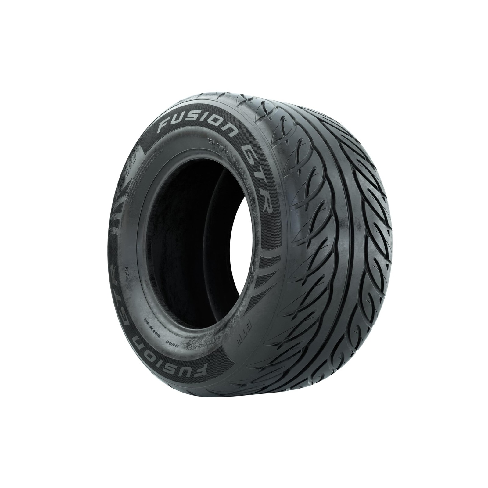 255/55-R12 GTW Fusion Steel Belted Radial 21″ Tall Golf Cart DOT Street Tire
