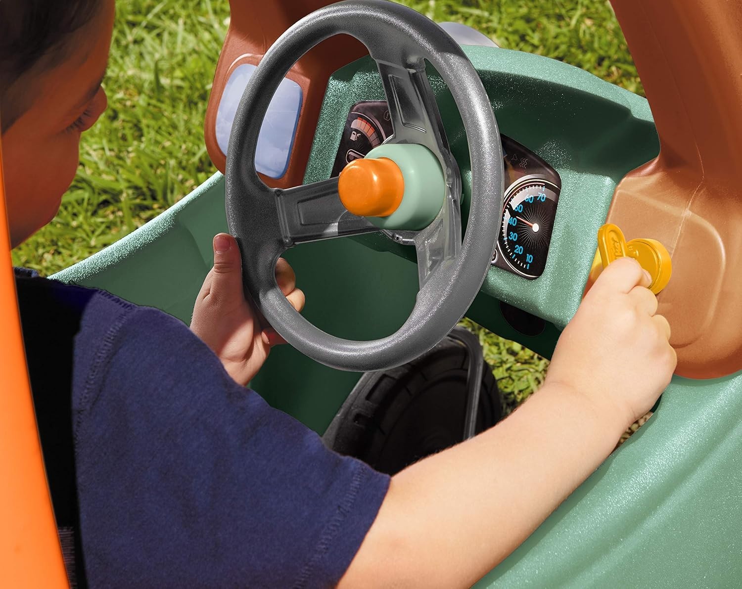 T-Rex Cozy Coupe Ride-On Car for Kids, Multicolor – Fun Indoor & Outdoor Play